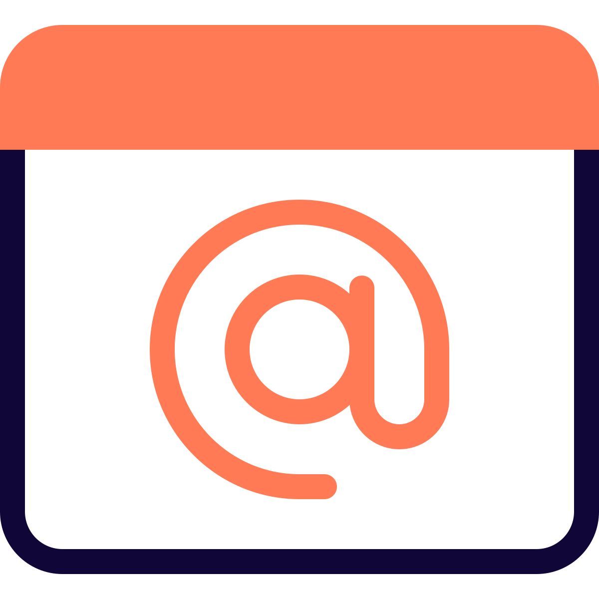 perte de courrier électronique icon