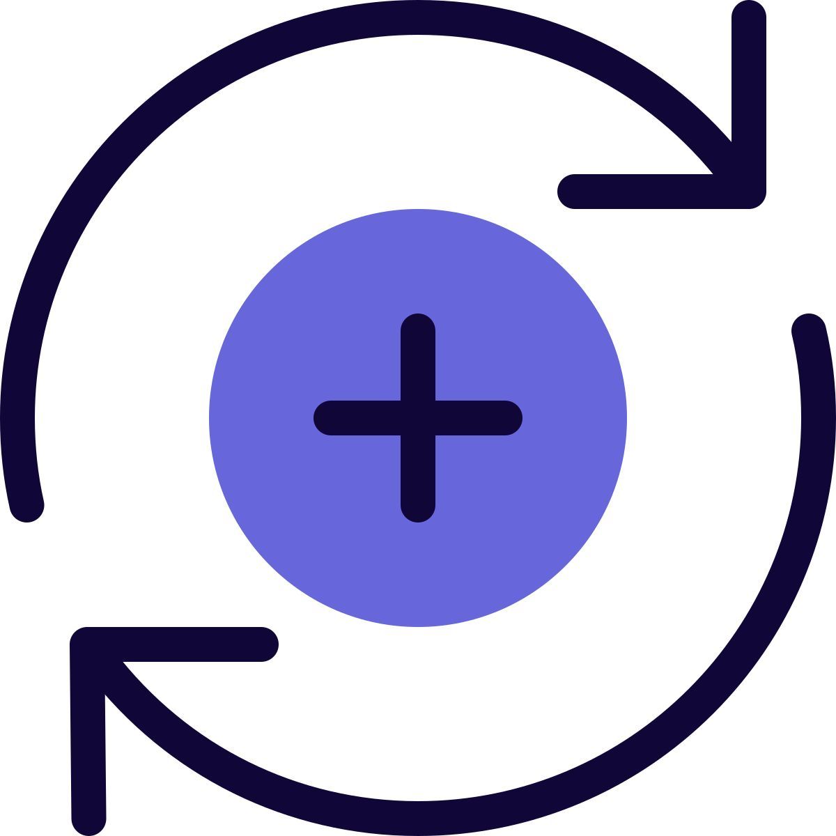 ajouter et synchroniser icon