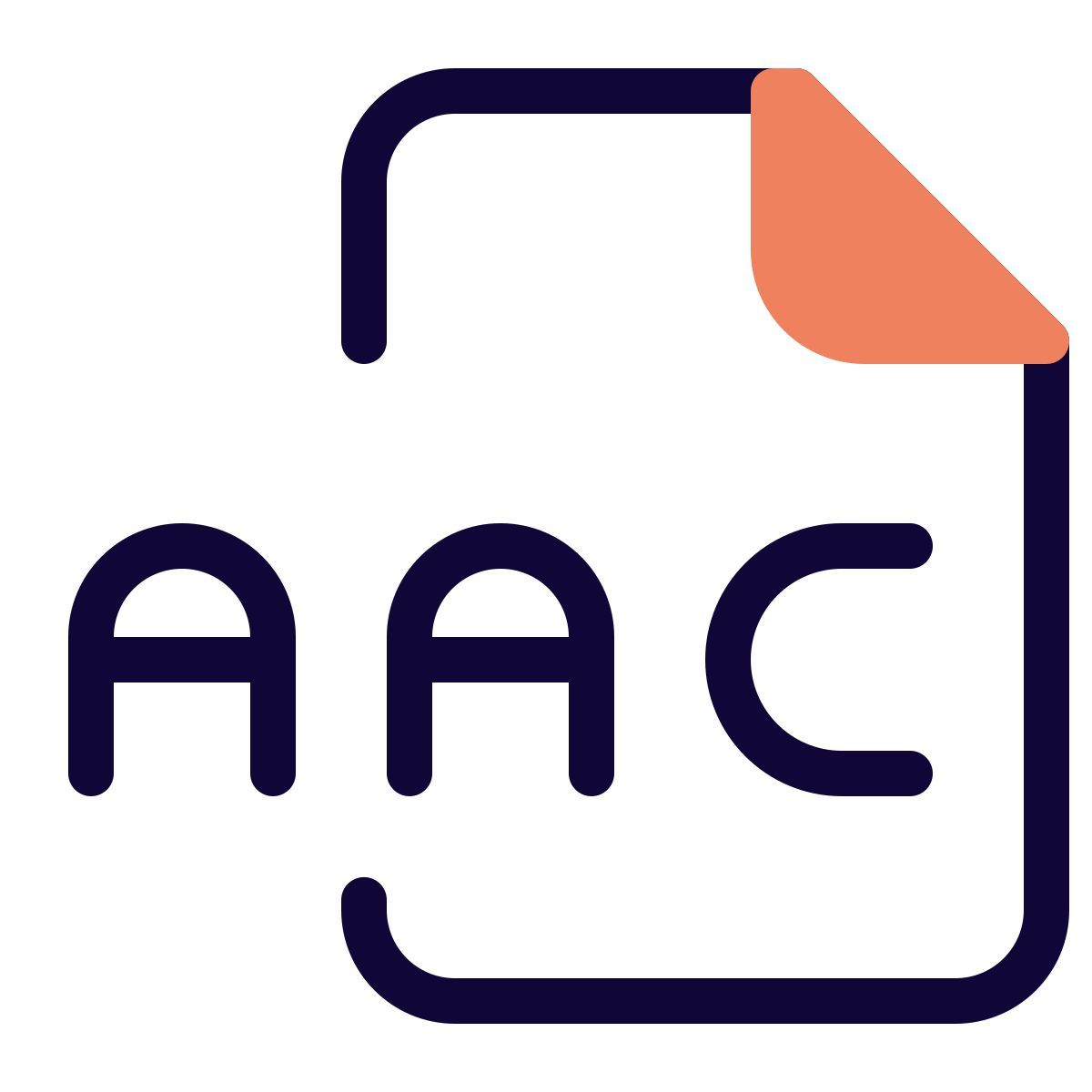 aac file icon