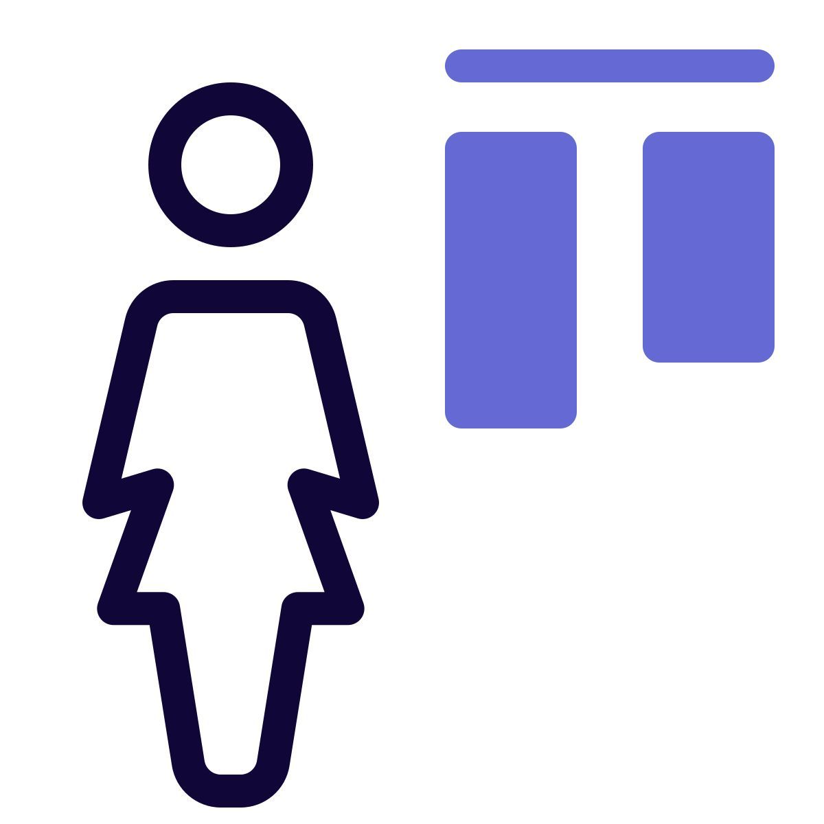 employee statistics icon