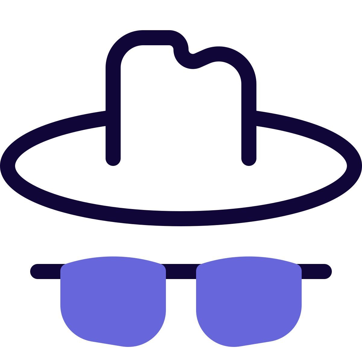 시크릿 모드 icon