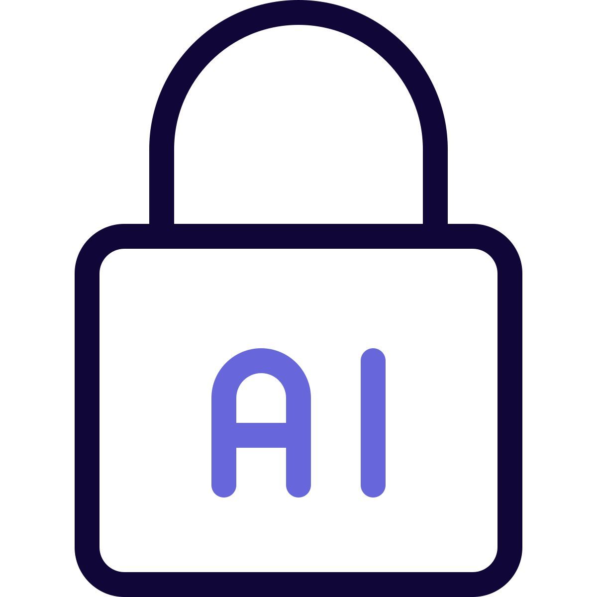 ai lock icon