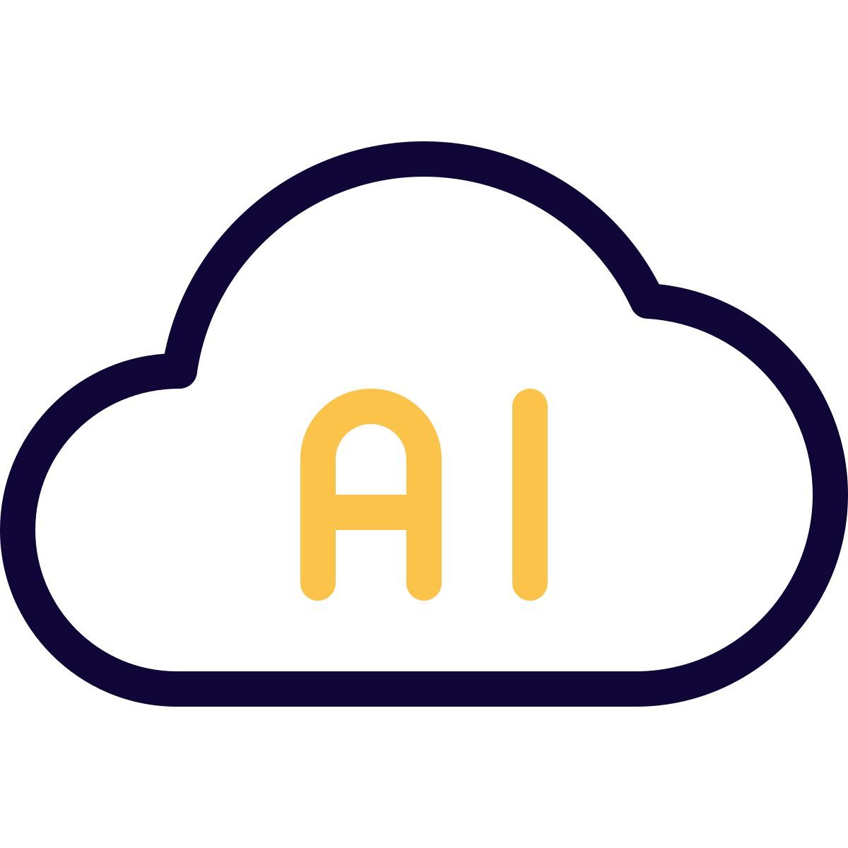 ai cloud icon