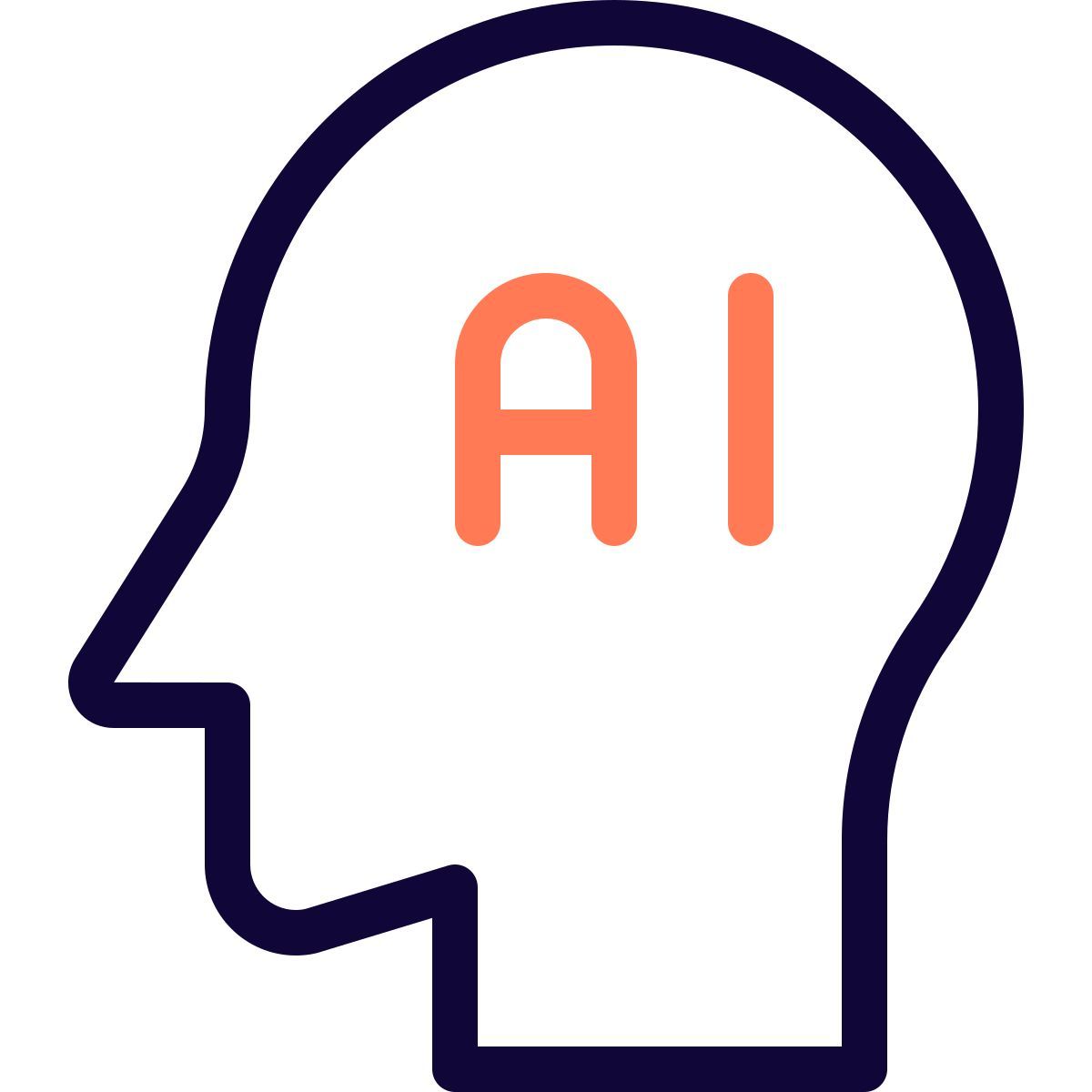 ai mind icon