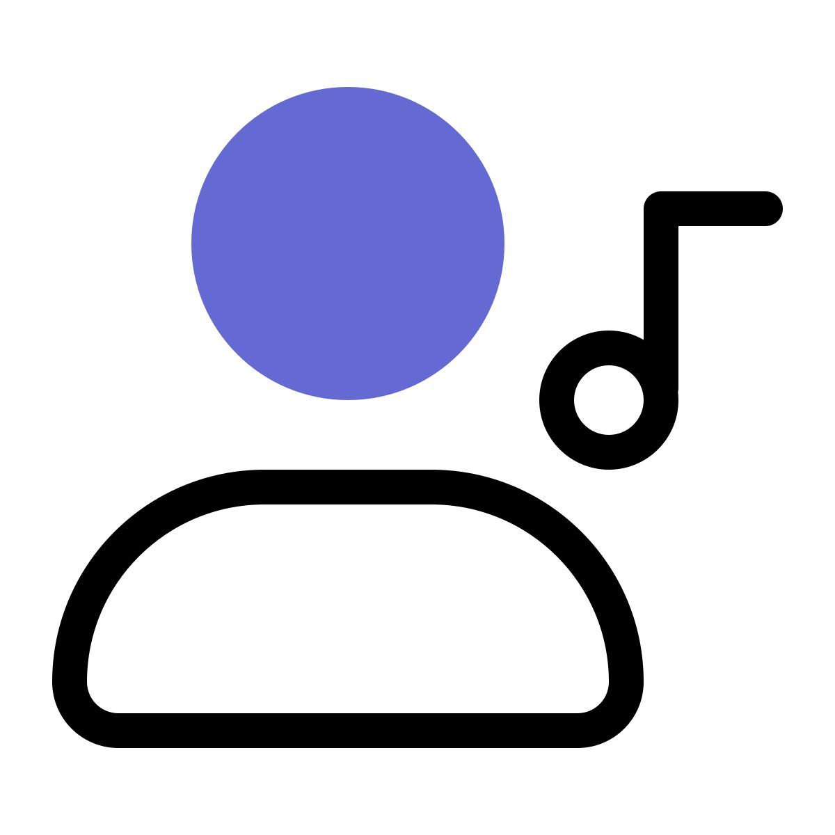 음악 아티스트 icon