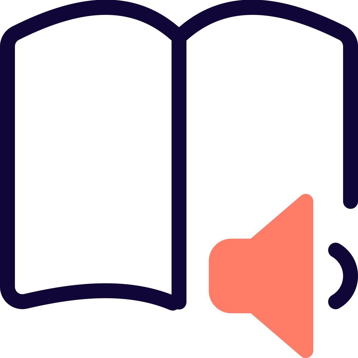 audiobook volume icon