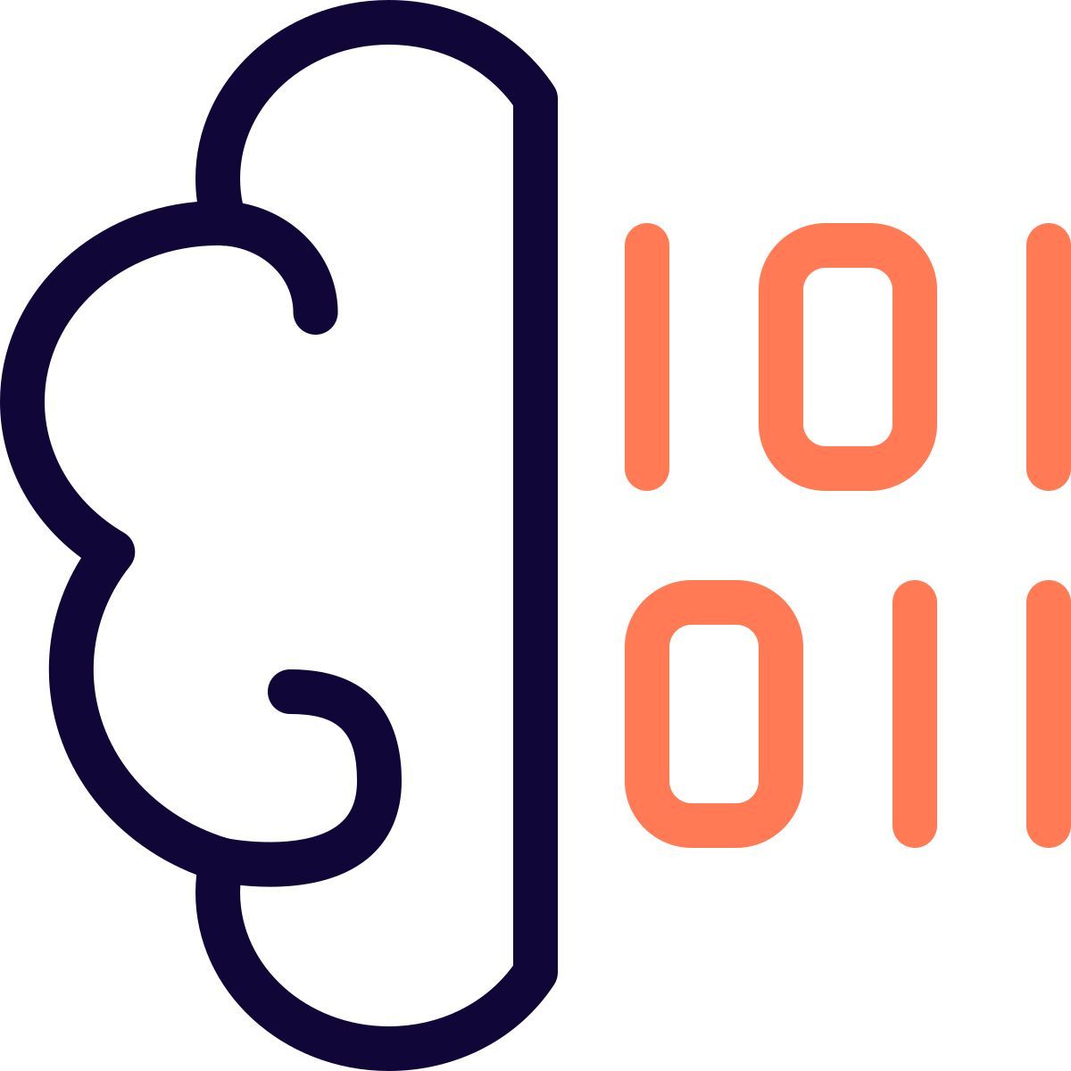 programación binaria icon