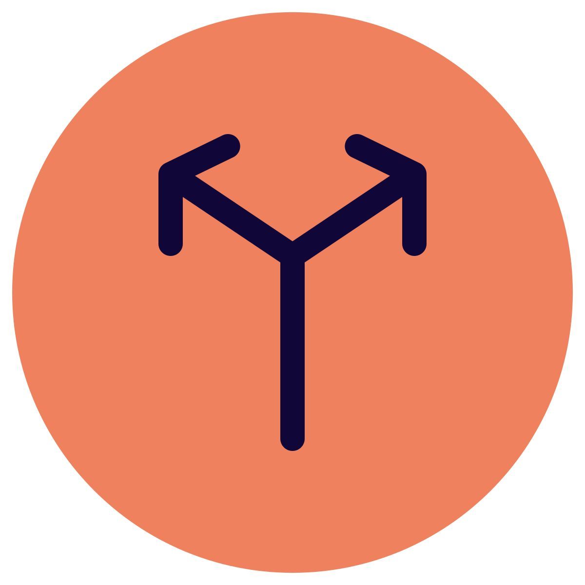 geteiltes straßenschild icon