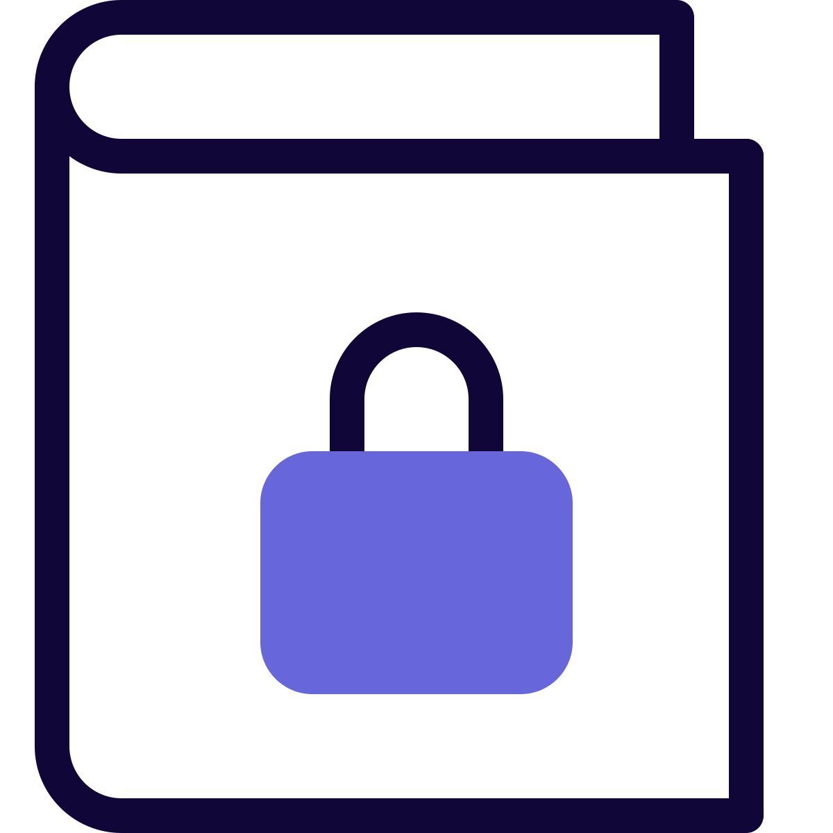 libro chiuso icon