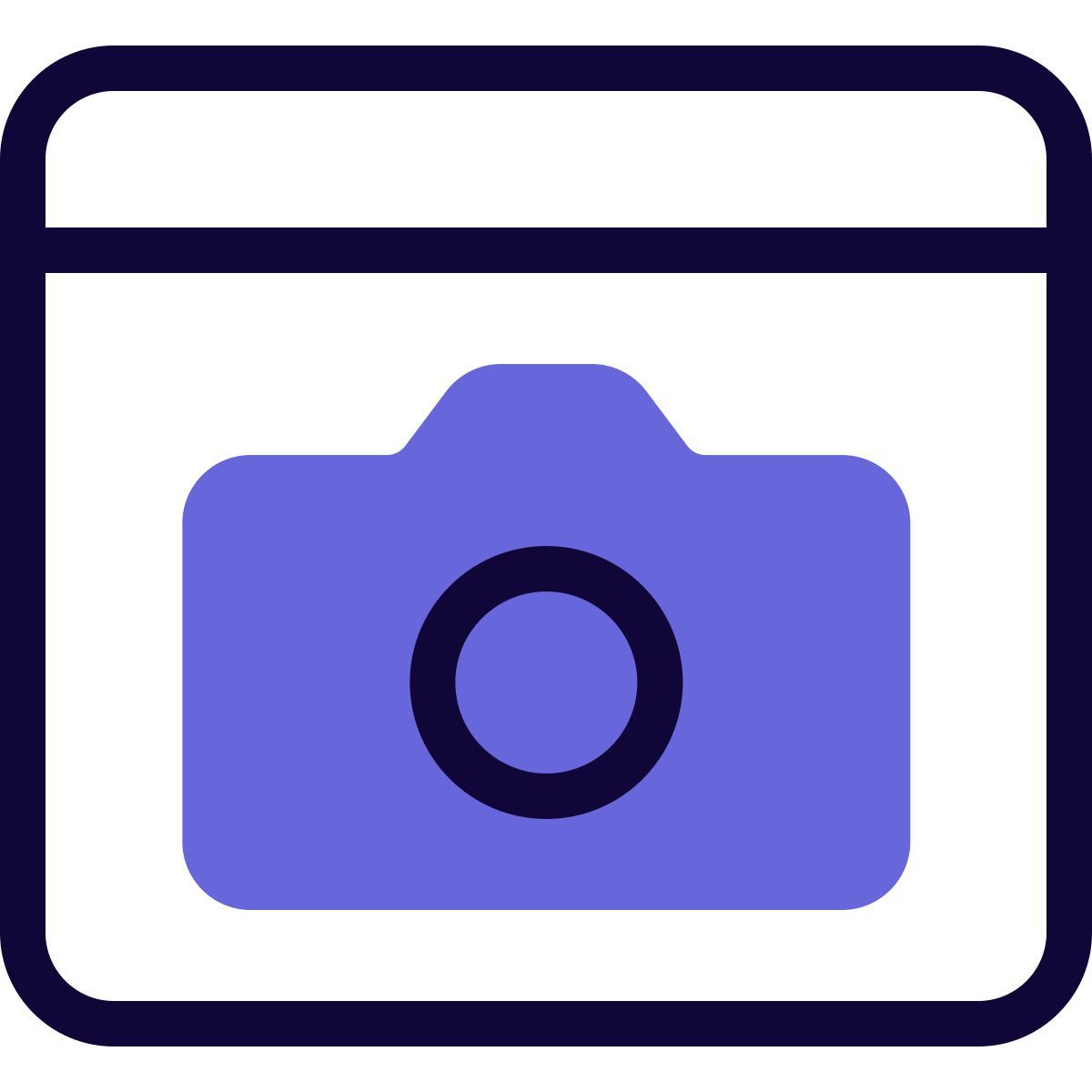 sito web fotografico icon