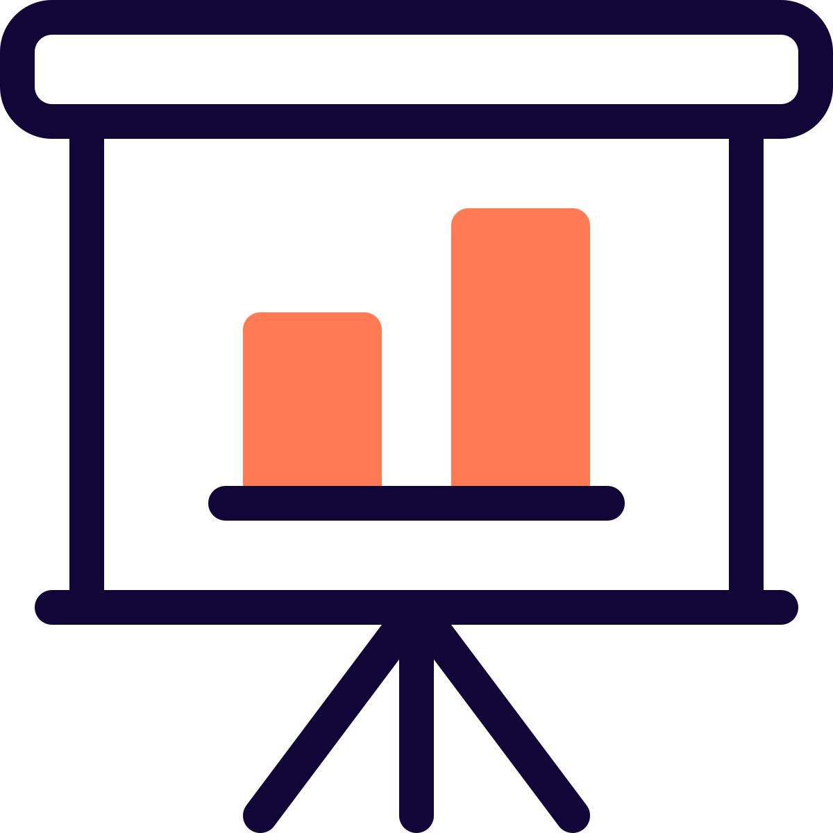 presentación de analytics icon