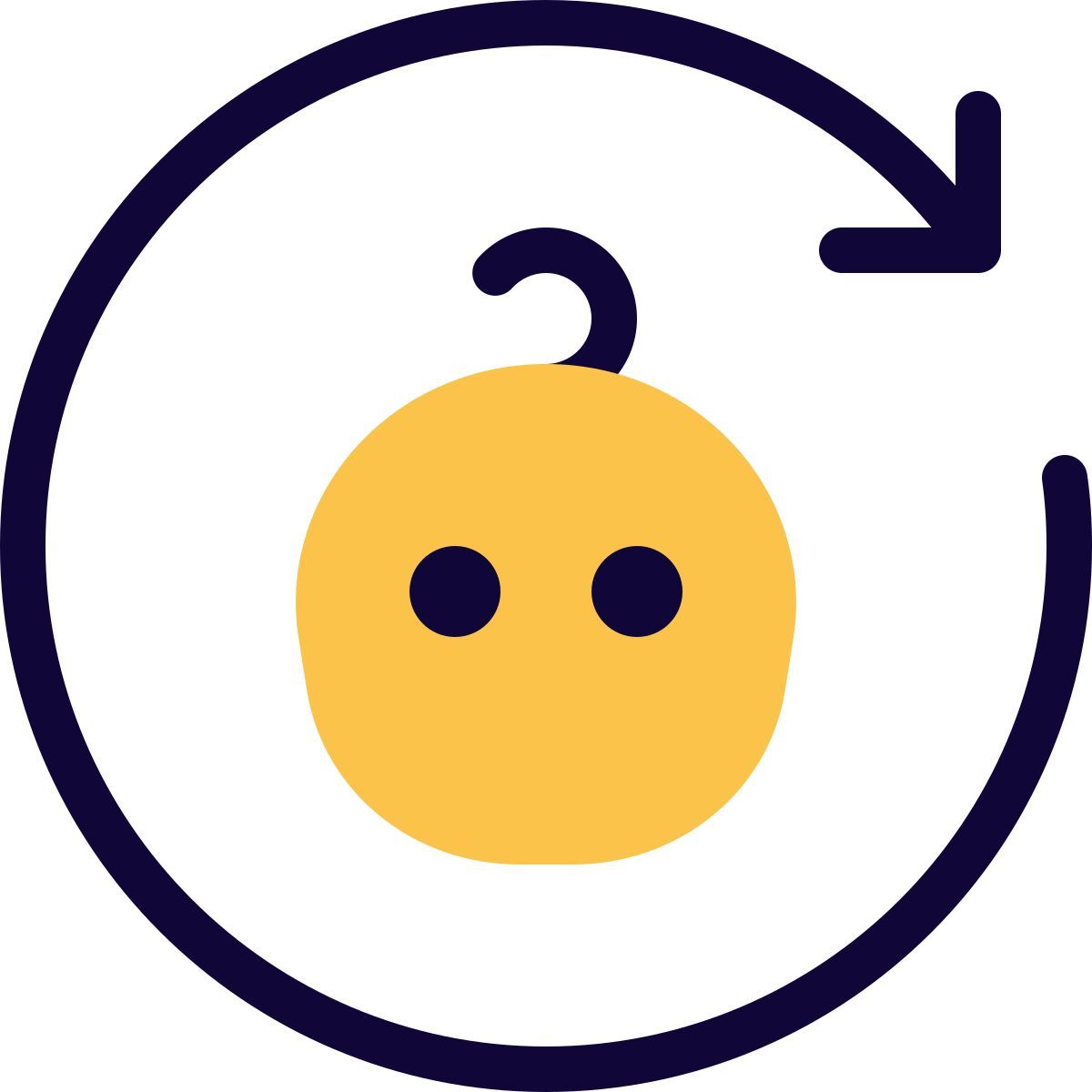 baby cycle icon