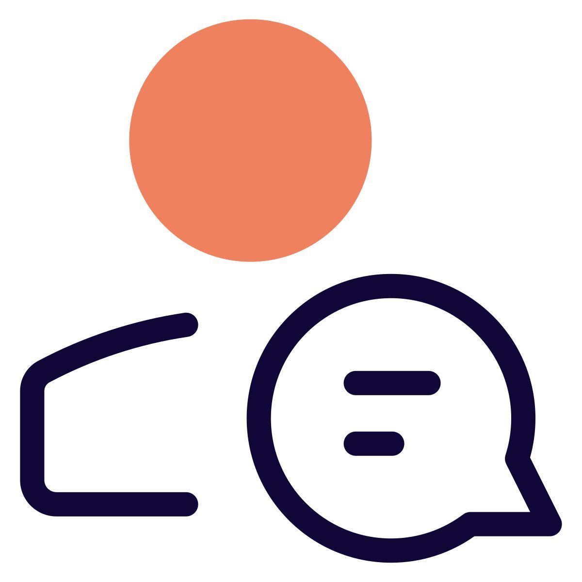message de l'utilisateur icon