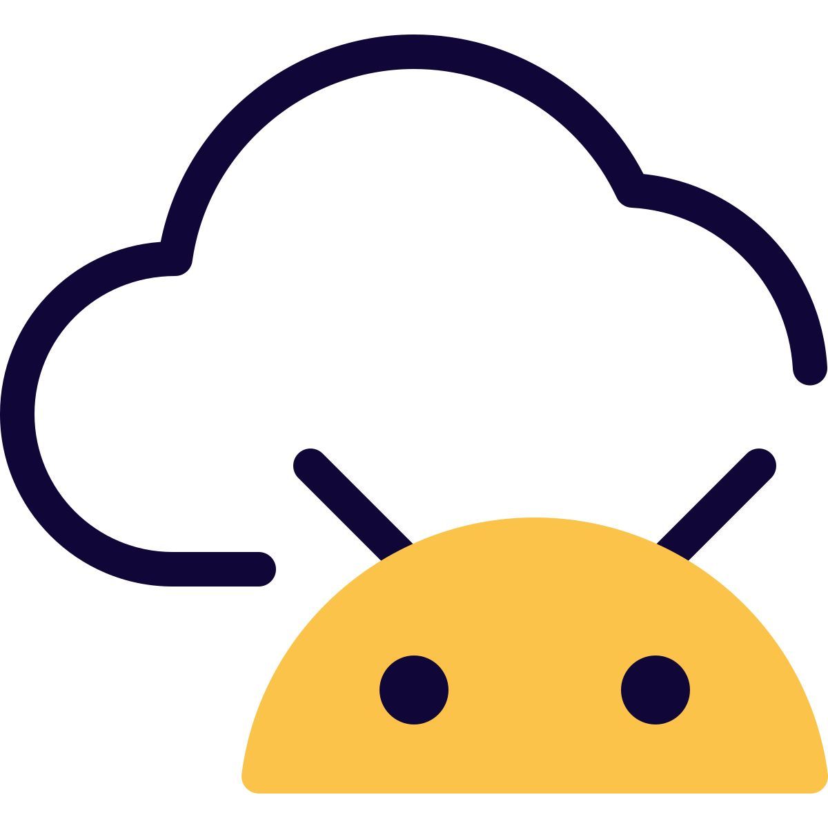android cloud icon