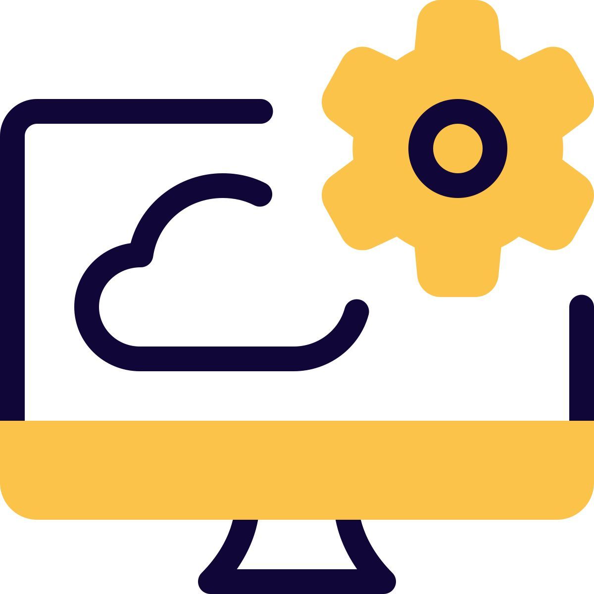 cloud software einstellungen icon