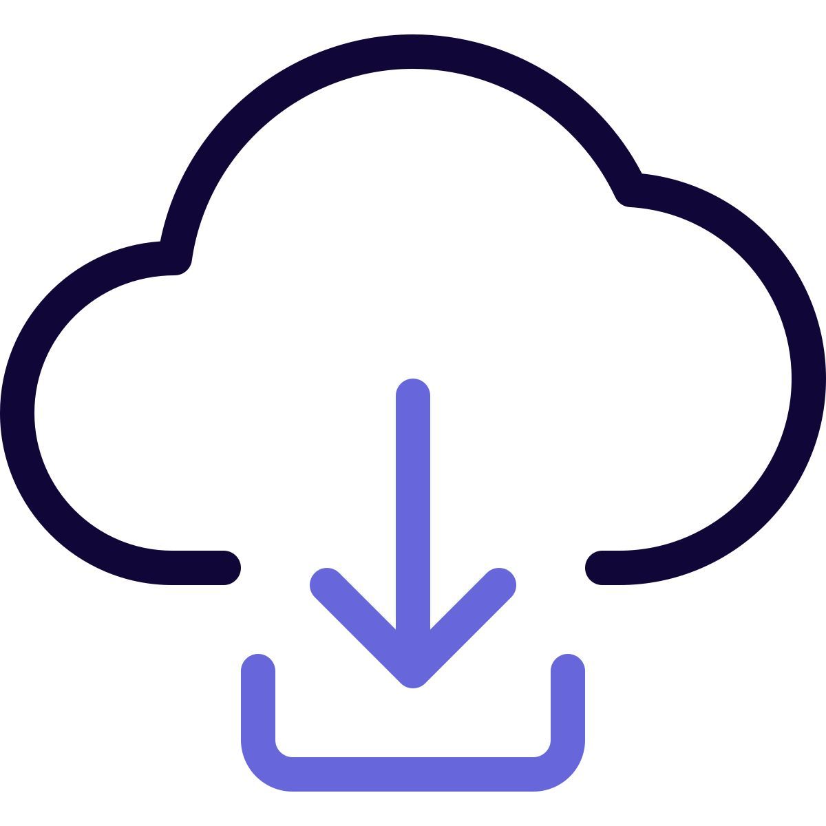 cloud download icon