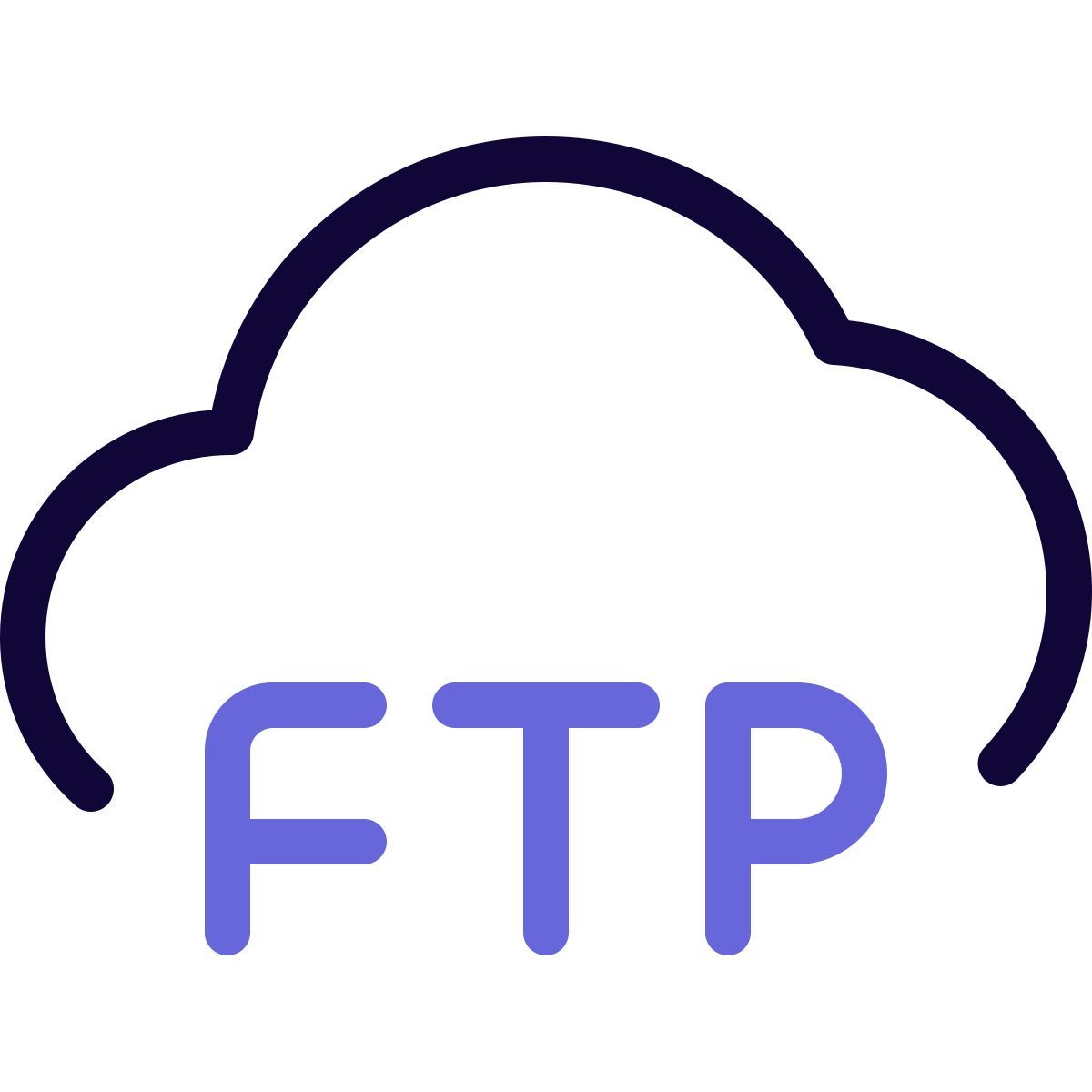 ftp cloud server icon