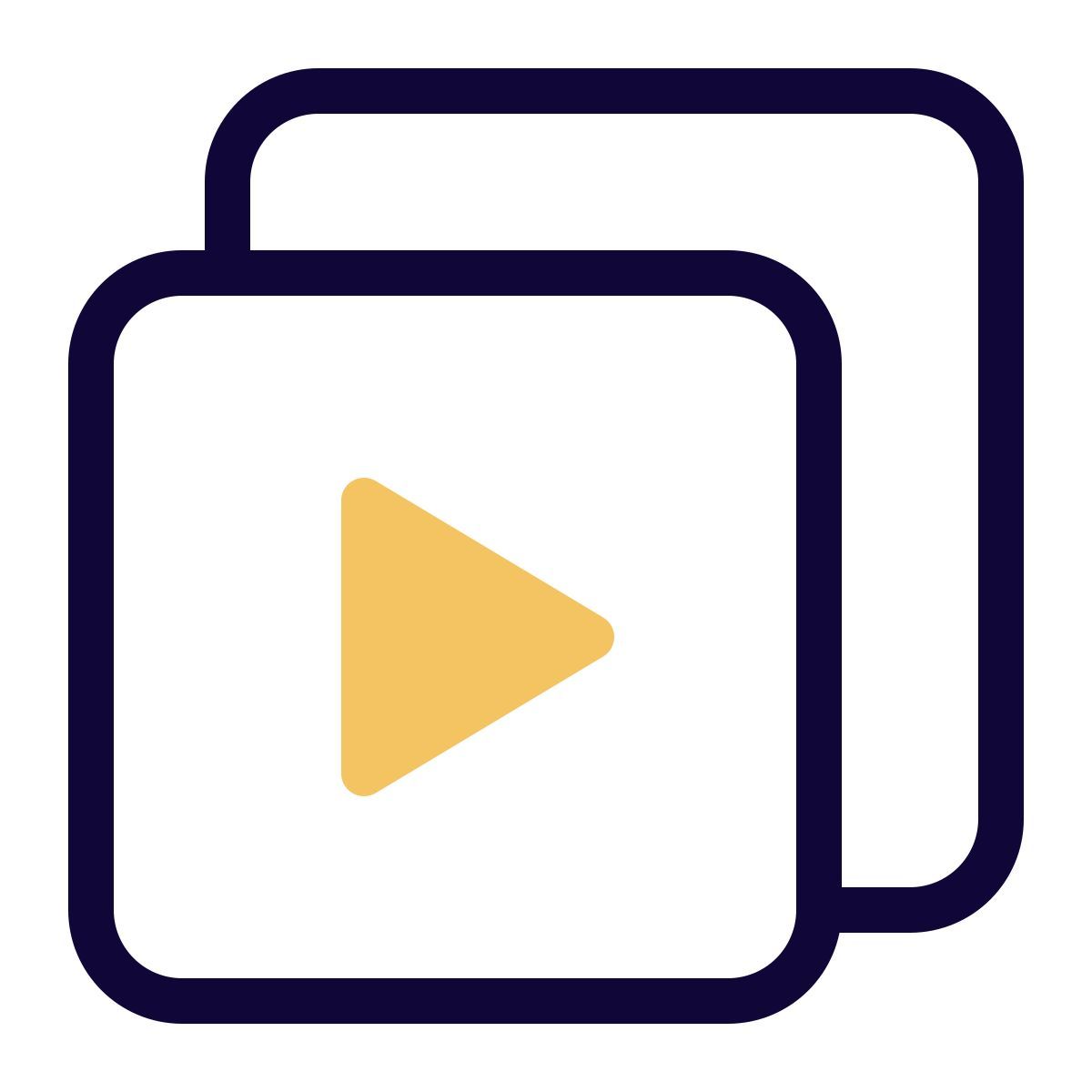 비디오 재생 목록 icon