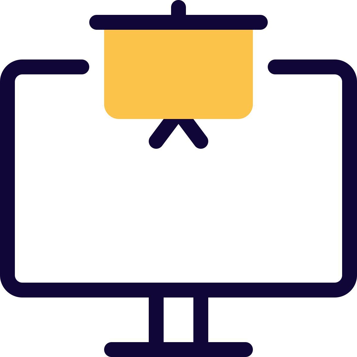 desktop presentation icon