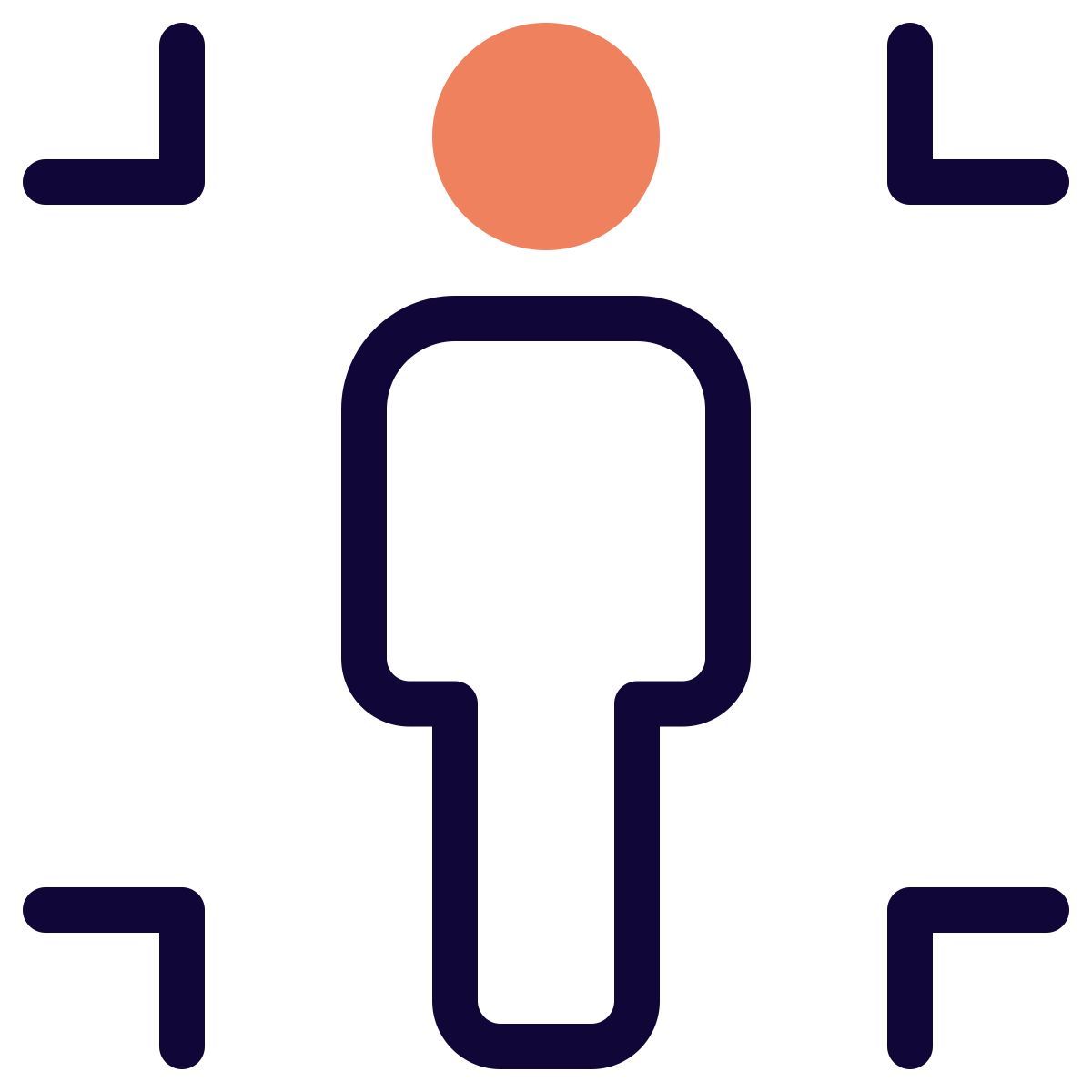 crop function of user handling computer layout icon