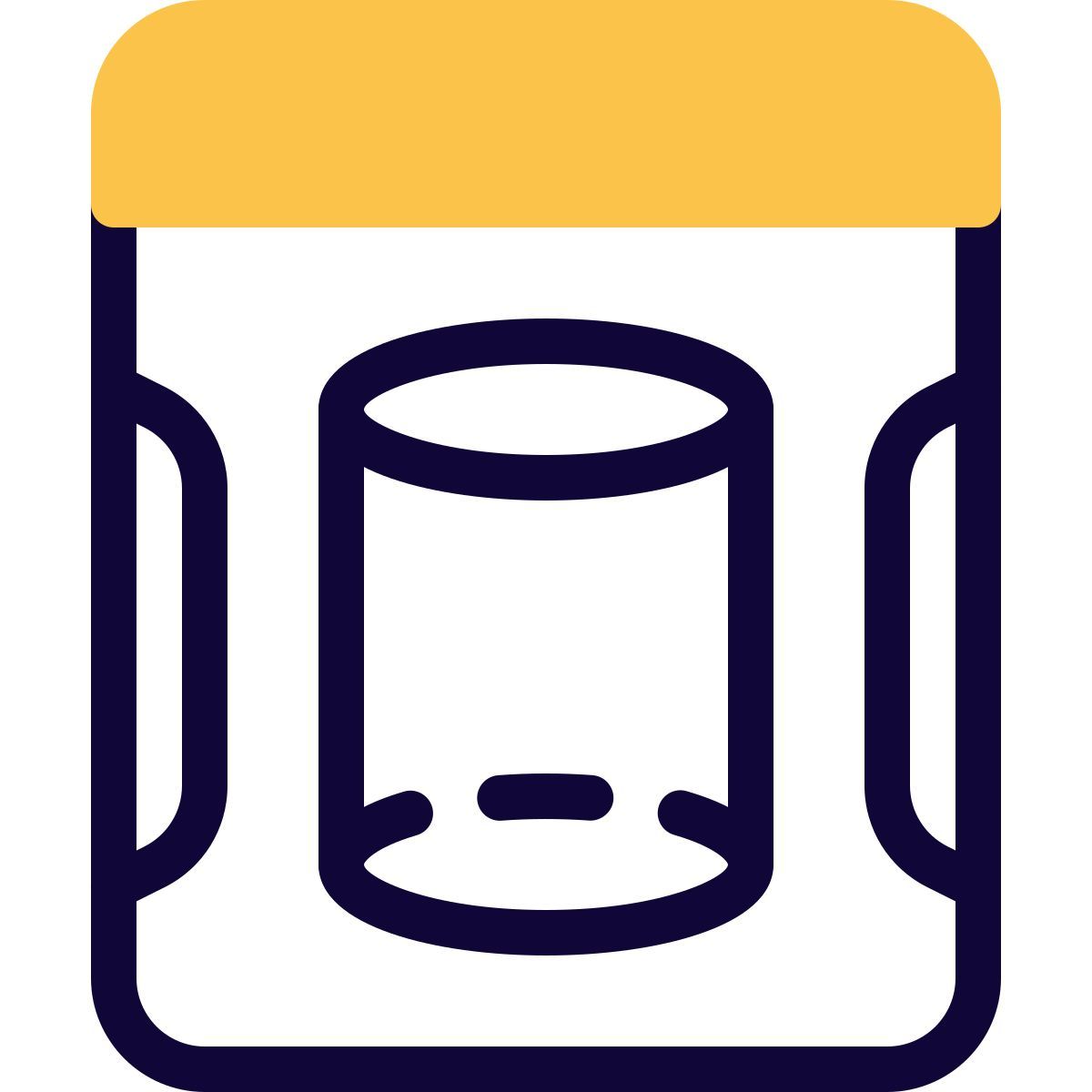 stampa cilindrica 3d icon
