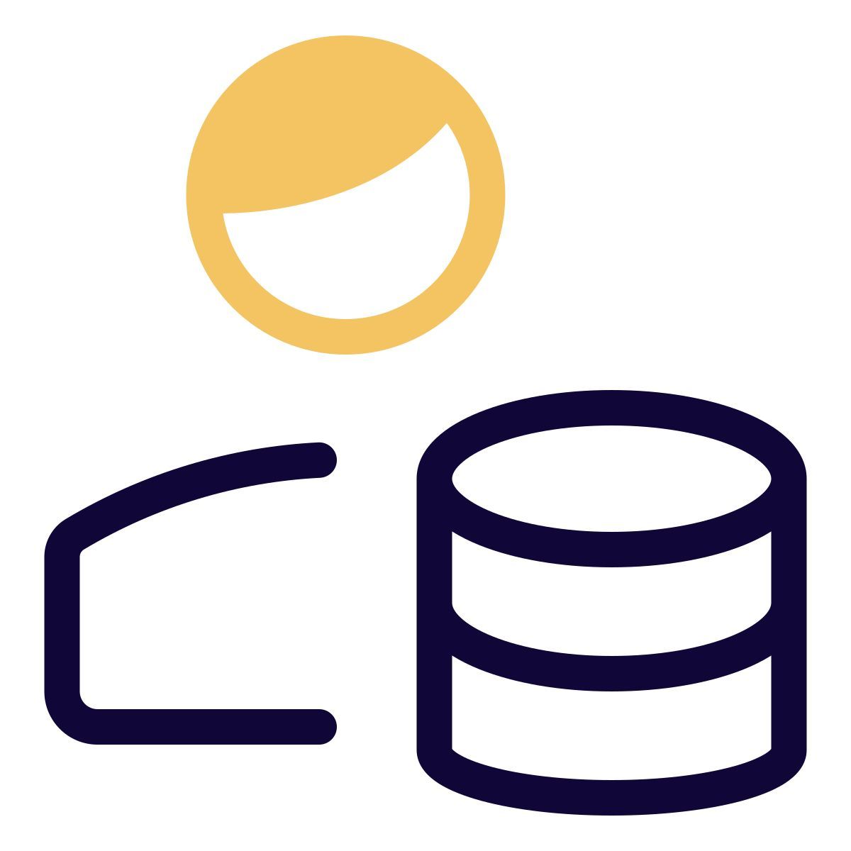 사용자 데이터베이스 icon