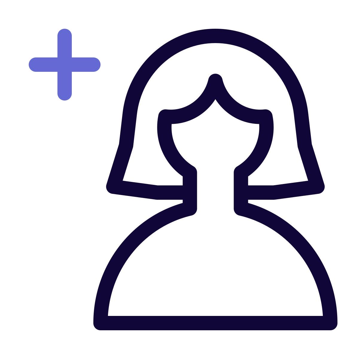 deleting a user from specific role online icon