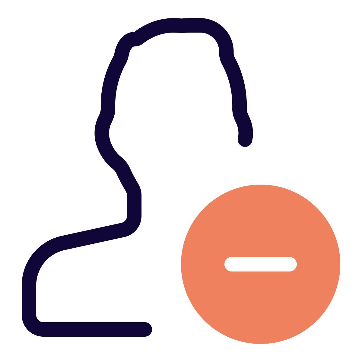 elimina utente icon