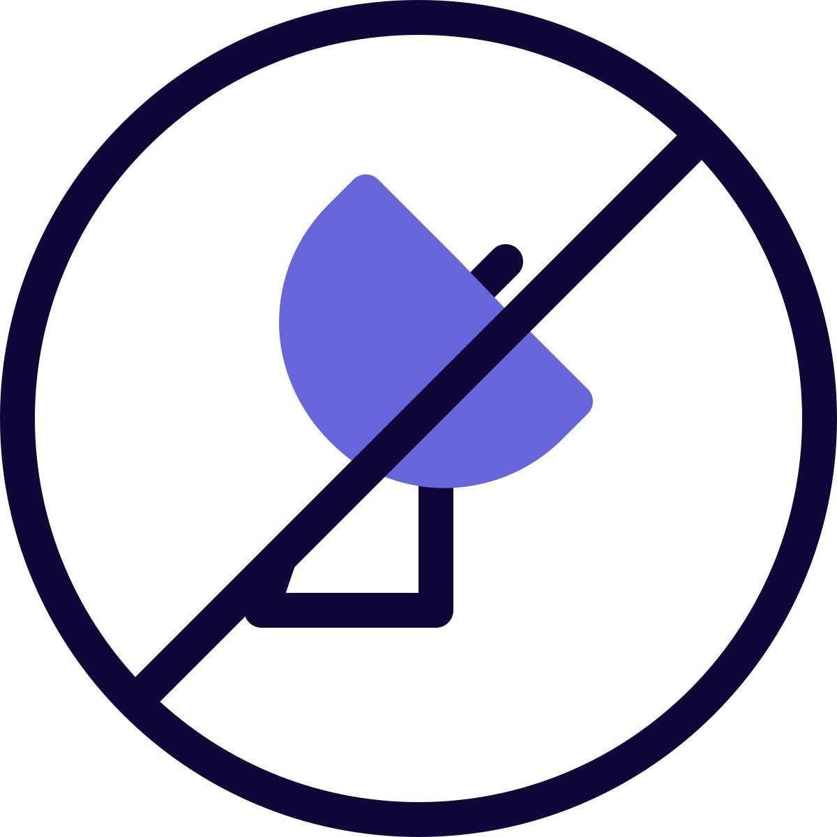 pas d'antenne parabolique icon