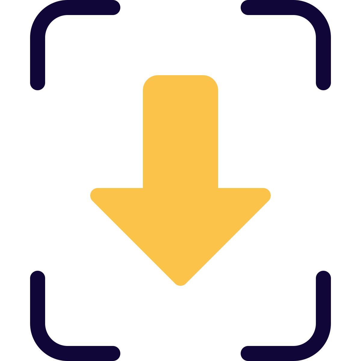 zone de téléchargement icon