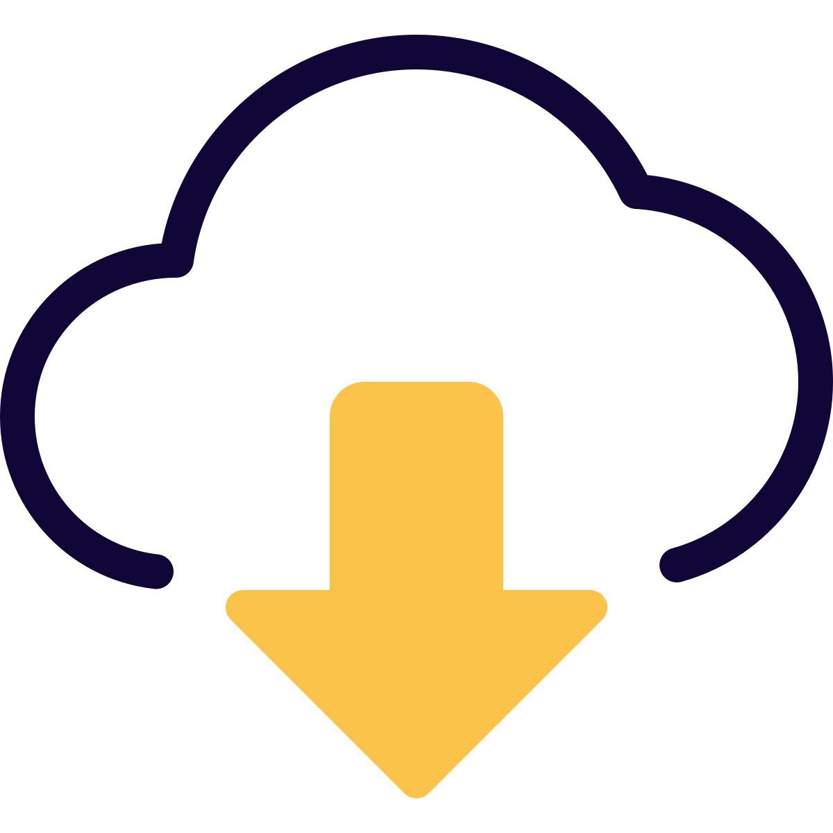 cloud download icon