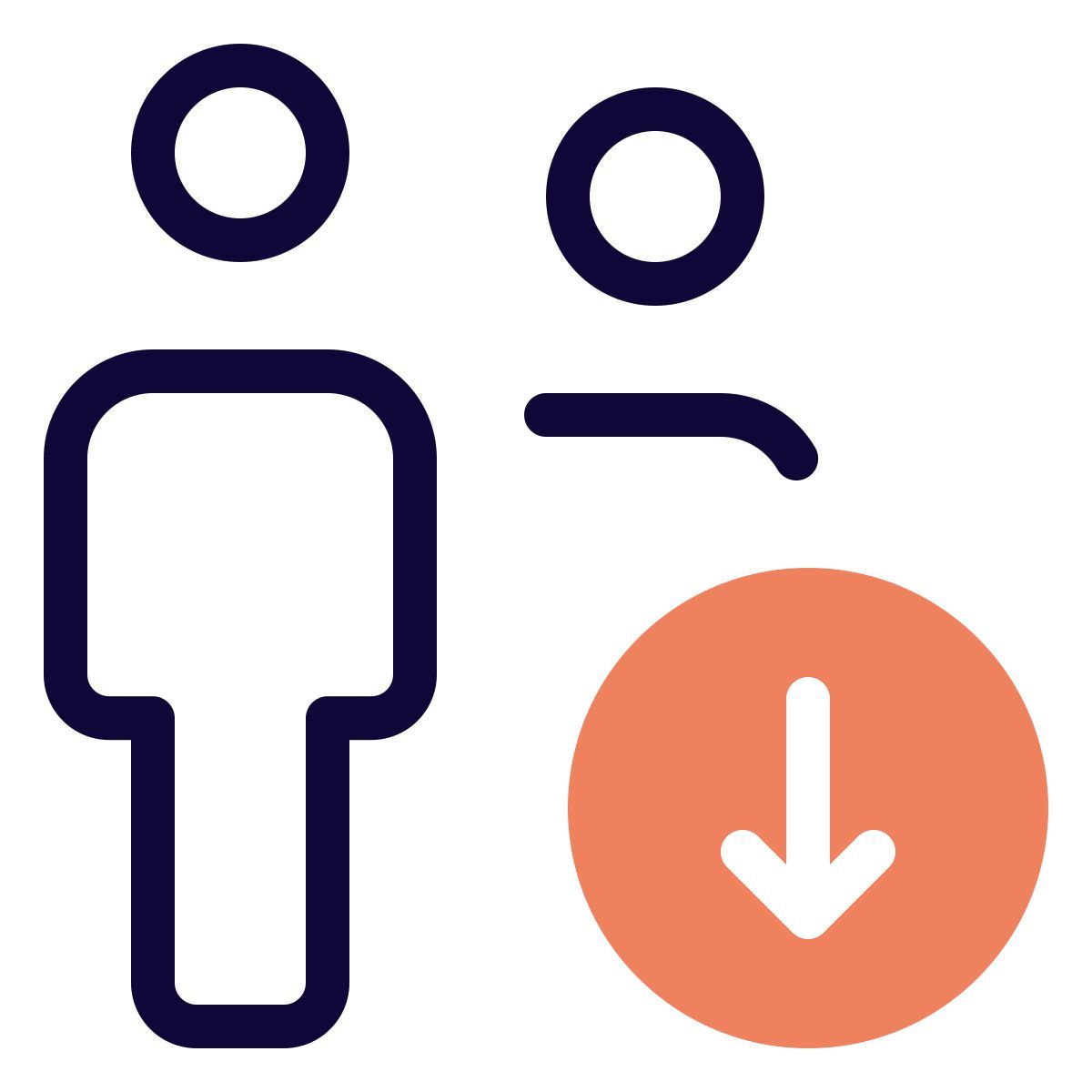 download users data icon