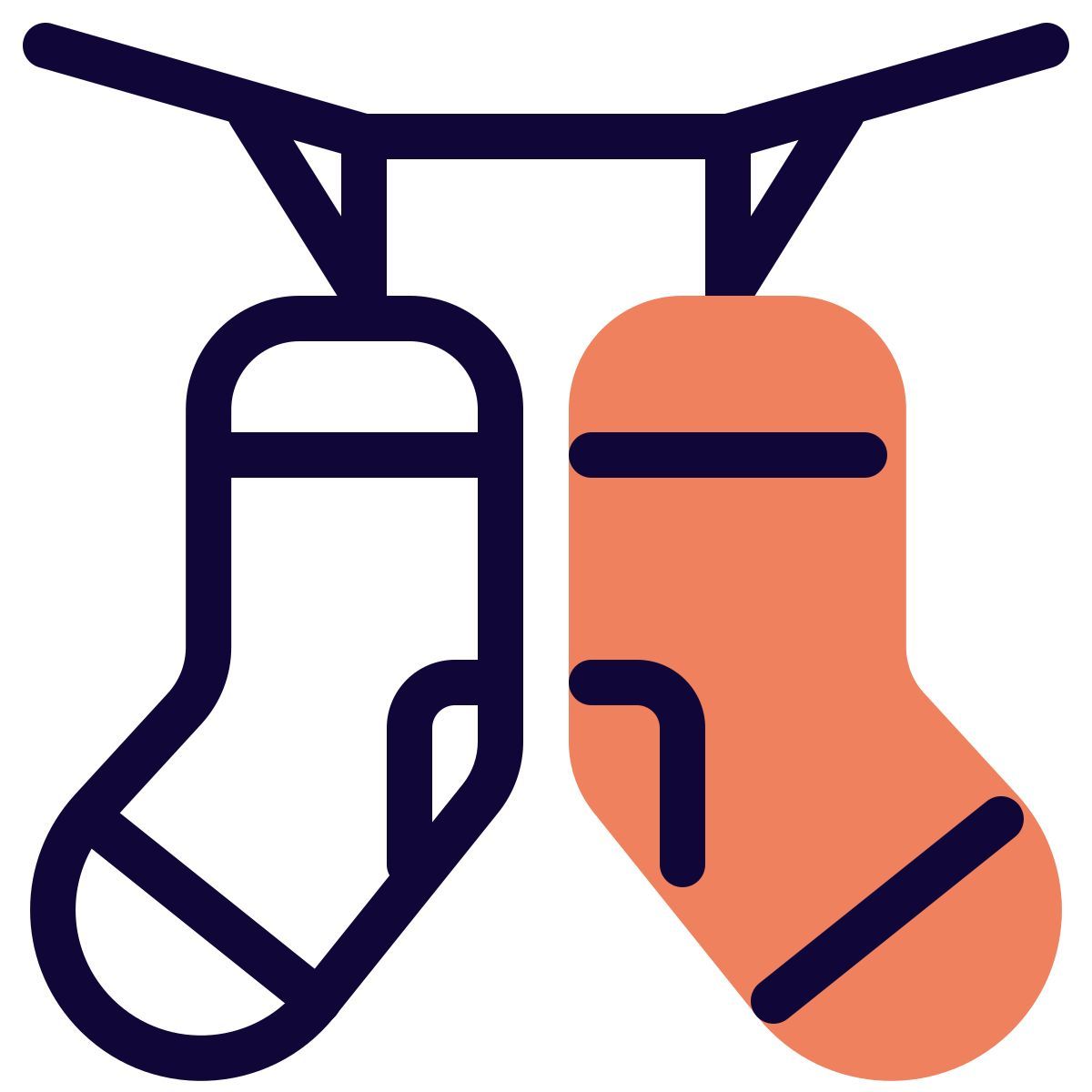 asciugatura dei calzini icon