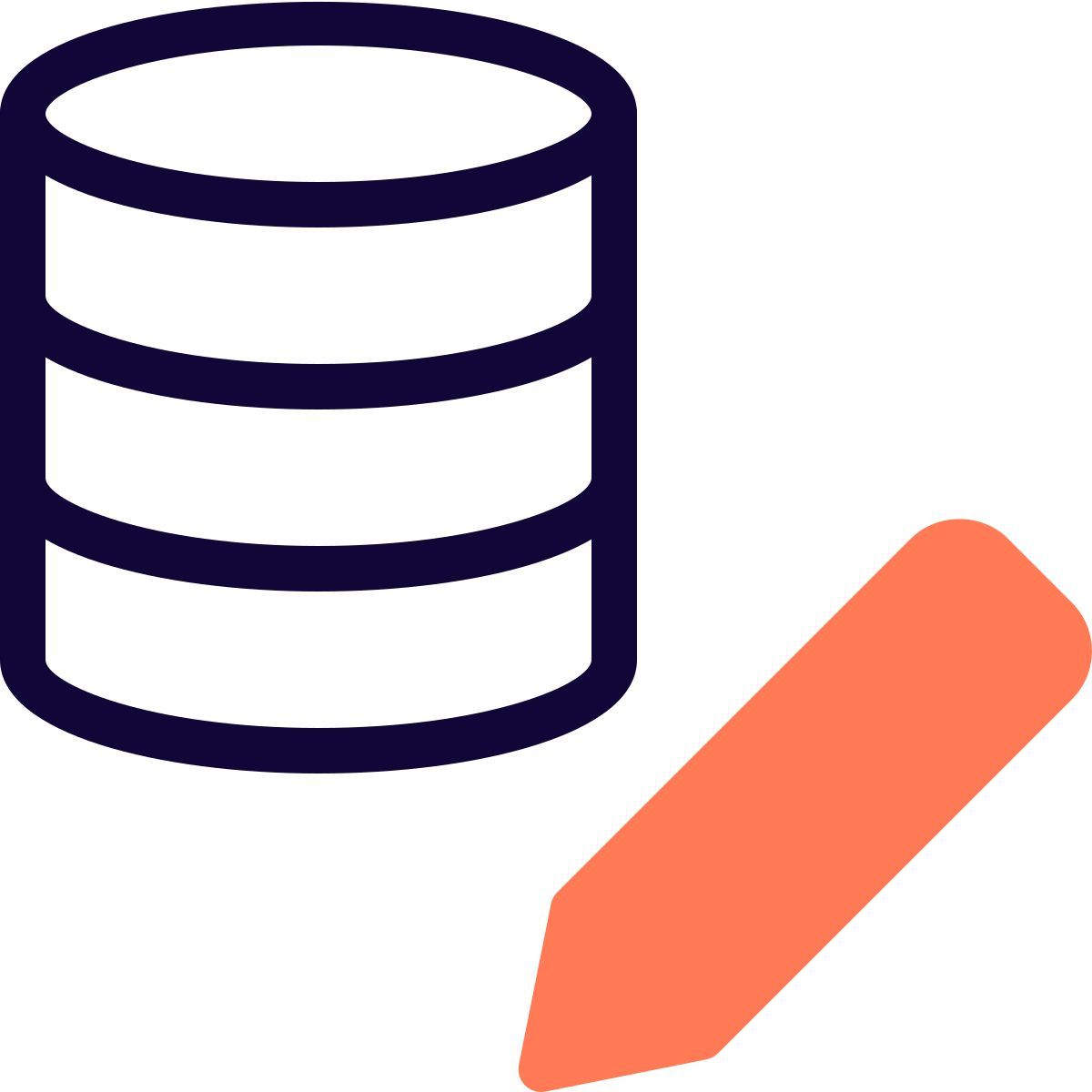 Modifica database icon