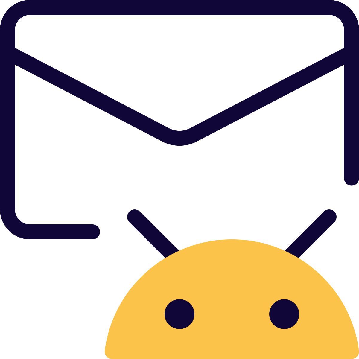 Logiciel client de messagerie dans le système d'exploitation Android icon