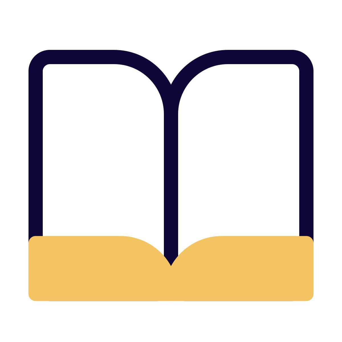 libro de texto de gramática icon