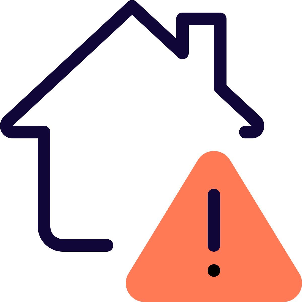 home error icon