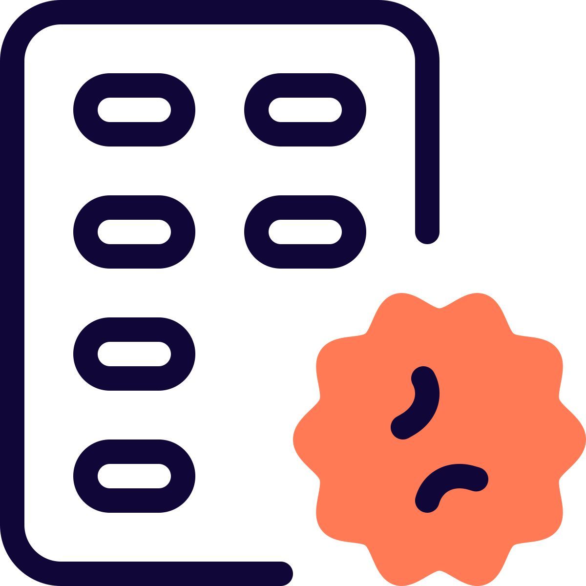 coronavirus medication icon