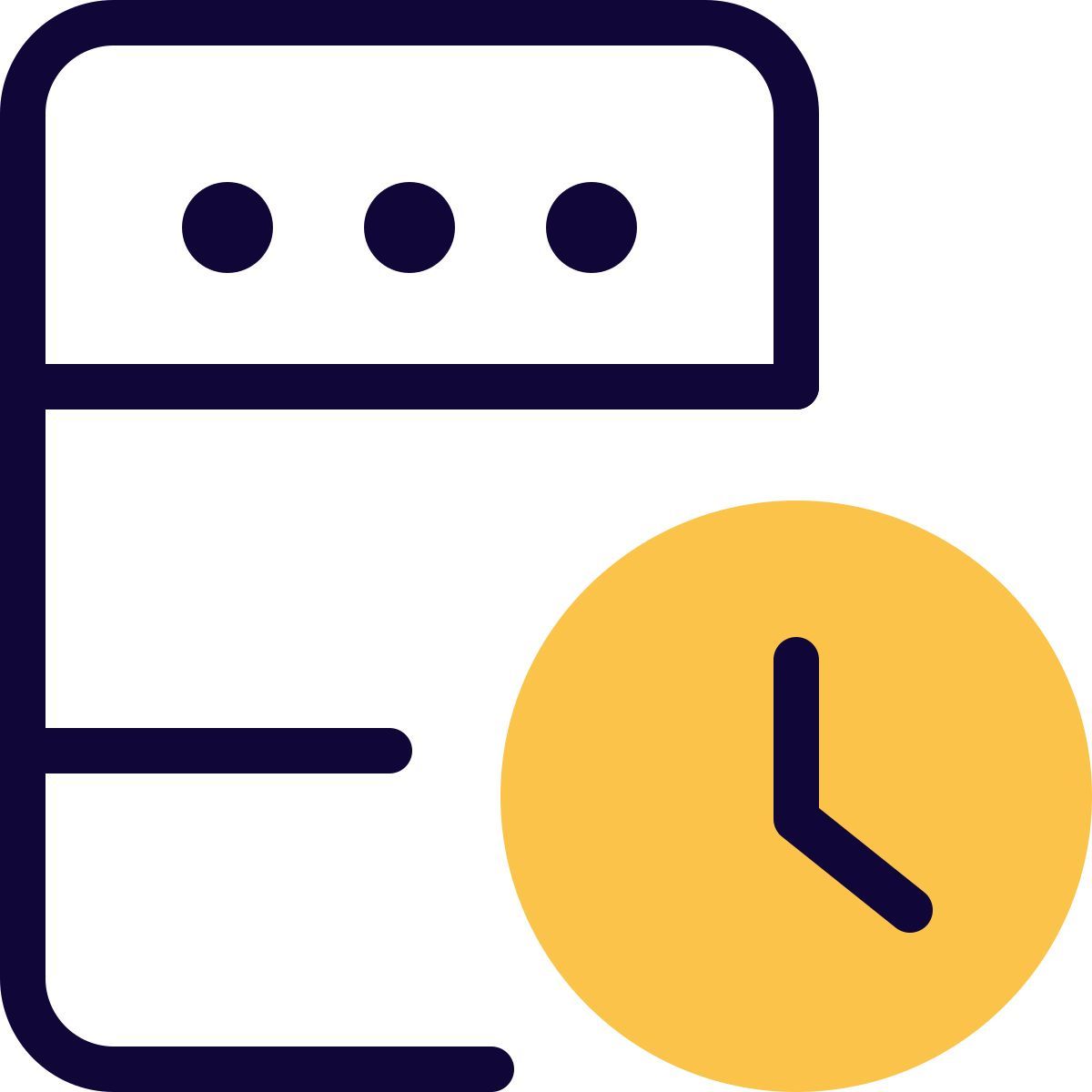 server response time icon