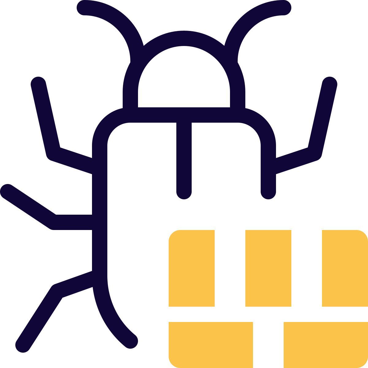 Firewall Security Threat icon