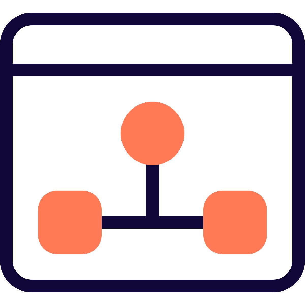 online flowchart icon