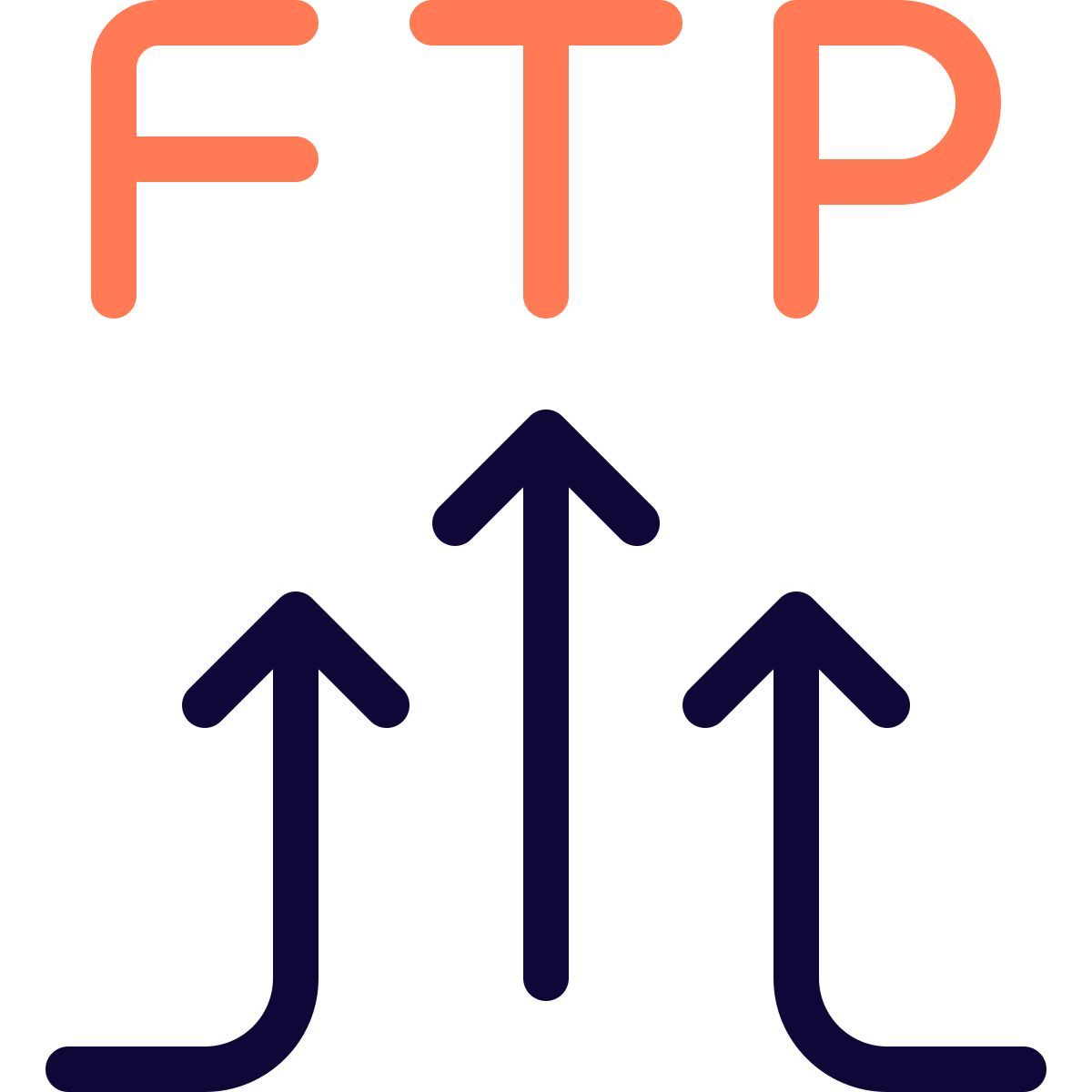 ftp upload icon