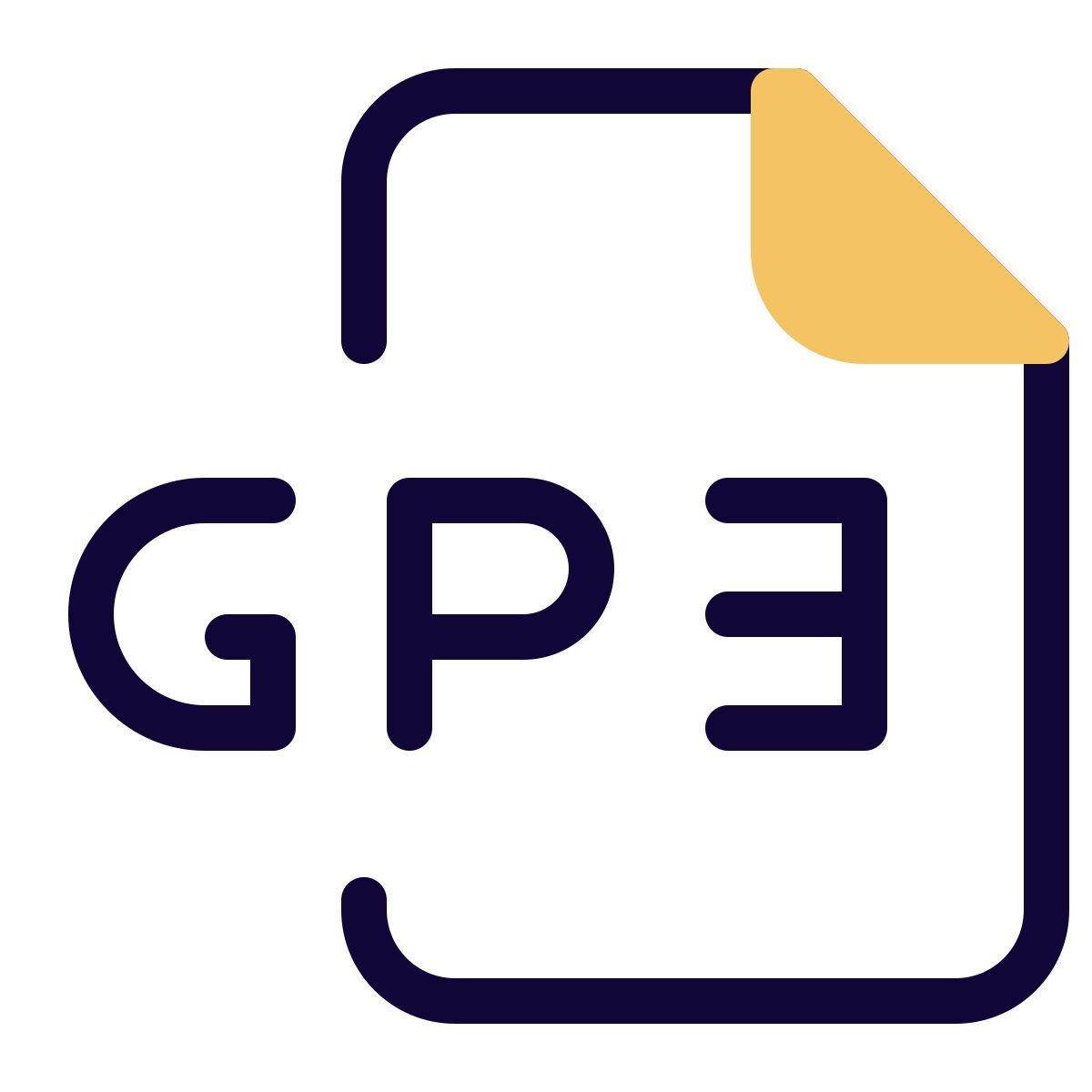 gp3 datei icon