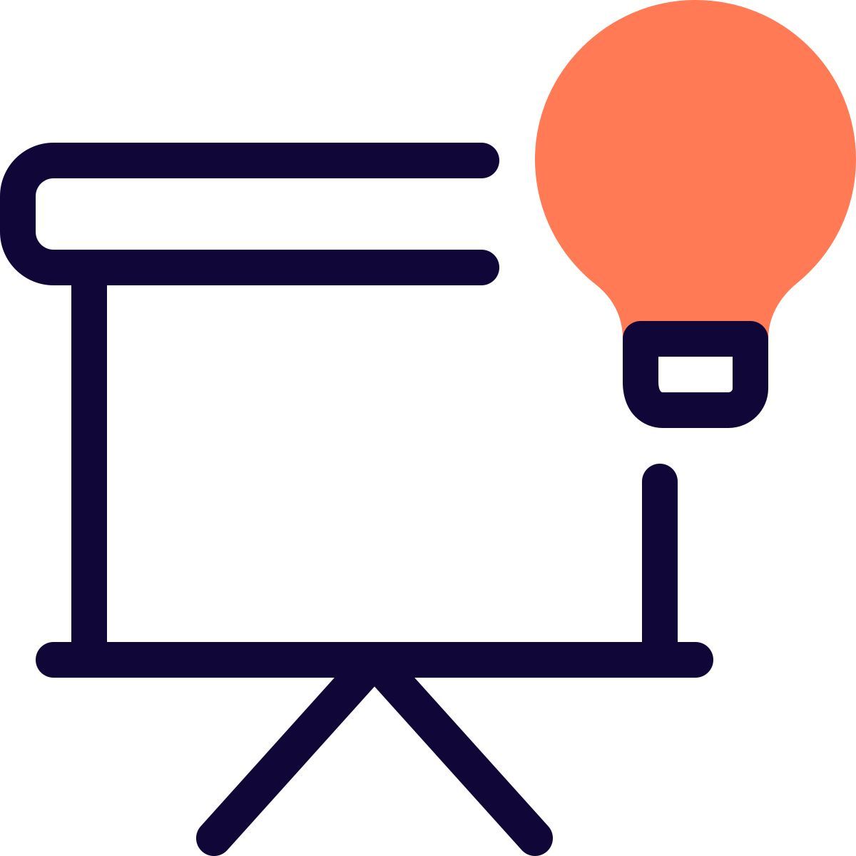 ideas presentation icon