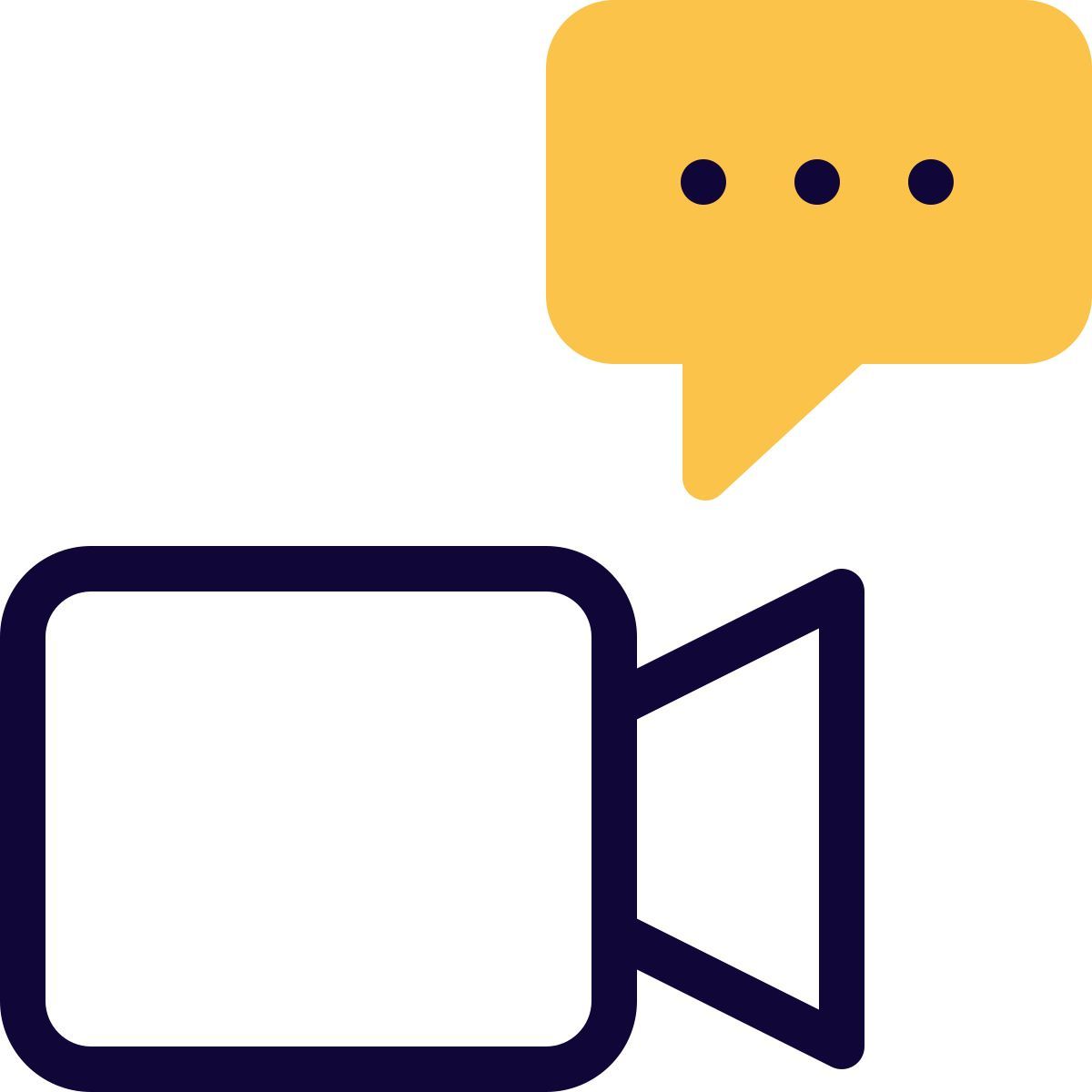 영상 메시지 icon