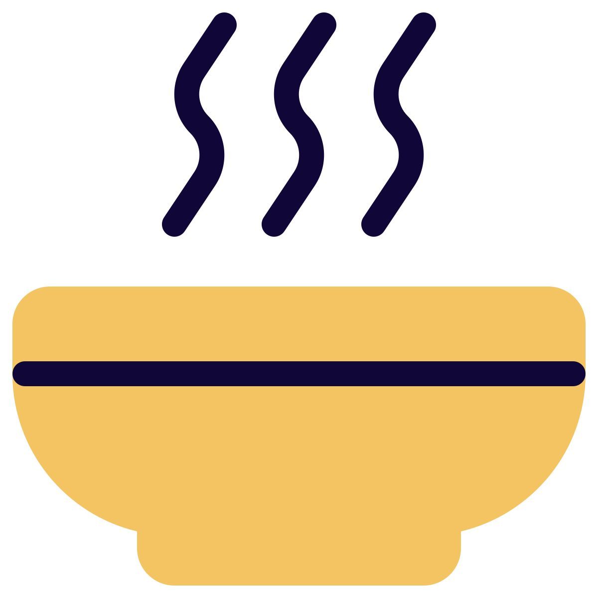 hot soup icon