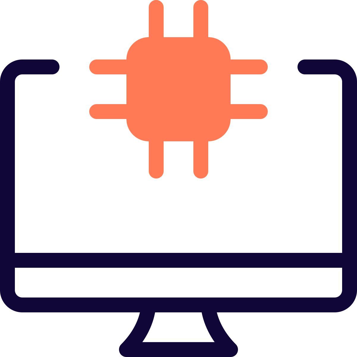desktop cpu icon