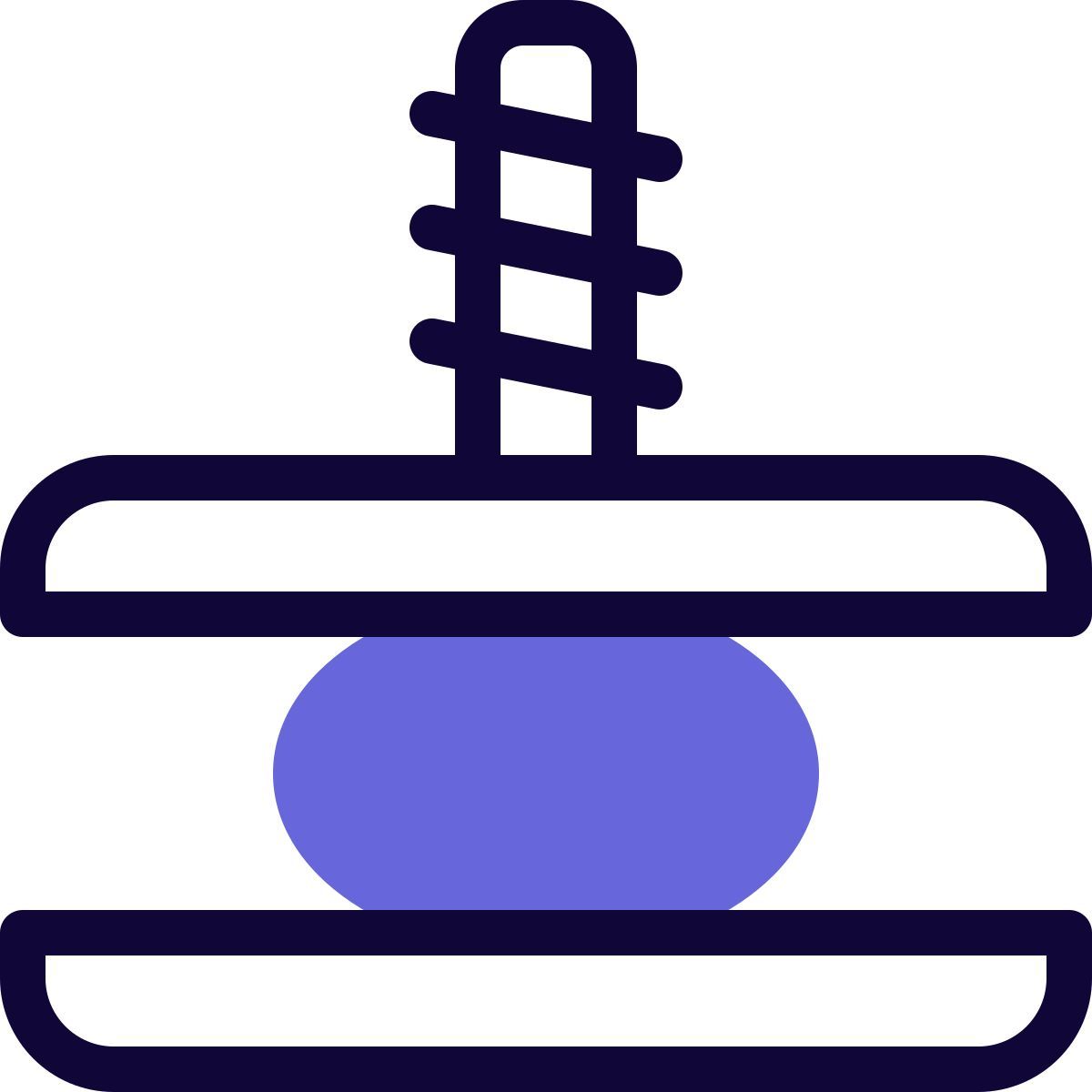 hydraulic press icon