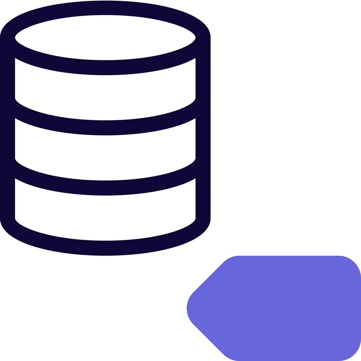 etichetta del database icon