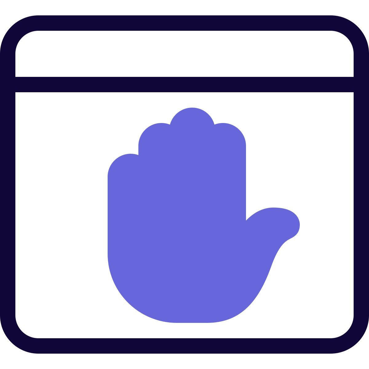 blocked website icon